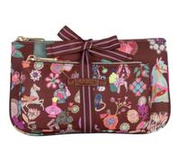 Oilily Trousse de Maquillage Sac d’Accessoires Deja Futur Capucine Flat Cosmetic Bag Package Hot Chocolate Marron foncé