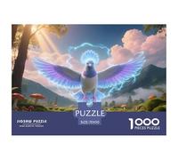 oimeru1000 Pièces Puzzlefaune Sauvage Assorties, pour Adultes Et Enfants À Partir De 12 Ans Jeu D'Intelligence Parfaitpourla Détente Paysagedes QuatreSaisons 70x50cm/1000pcs