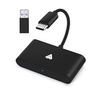 OIMYE Android Auto sans Fil, Adaptateur Dongle convertit Android Auto câblé en sans Fil, WiFi 5 GHz Bluetooth 5.0, Voitures (Compatible avec Android 11-14)