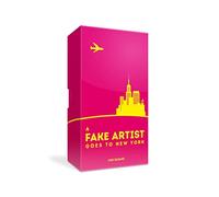 Oink Games 'A Fake Artist Goes To New York • Become An Artist • Fun Party Game • Colouring Christmas Games for Adults & Kids • 8 Year Olds +