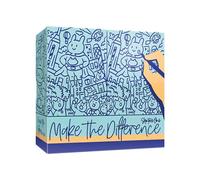 Oink Games | Make The Difference | Jeu des Différences Créatif et Rapide | Jeu d’Observation Familial | 2 à 5 Joueurs | Dès 6 Ans