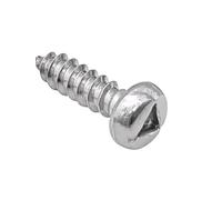 oipwtfbq 100 pièces M3 Longueur 6-16mm 304 Acier Inoxydable tête Ronde rainure Triangulaire intérieure vis taraudeuse tête cylindrique vis antivol(M3 x 16)