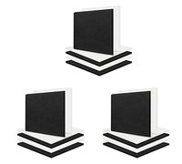 Oiqippnbv Lot de 18 panneaux acoustiques à haute densité insonorisants pour studio d'enregistrement, plafond, bureau