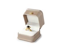 Oirlv Boîte à Bagues En Cuir Pu, Boîte à Bagues De Fiançailles, PréSentation De Bagues Pour FiançAilles, Anniversaire De Mariage Proposition