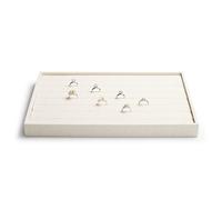 Oirlv Lin Empilable Plateau Bague,Plateau Boucles D'oreilles,Présentoirs Bagues