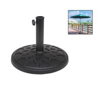 OISE ART STORE Trade Shop 016594 - Base ronde pour parasol d'extérieur jardin mât central ø43 x h32 cm