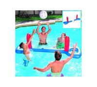 OISE ART STORE Trade Shop - Filet de volley-ball gonflable flottant avec ballon 244 x 64 cm mer piscine -