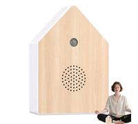 Oiseau à son, boîte à musique en forme d'oiseau à mâcher activée par le mouvement | Voix de la nature Aide au sommeil Zone de loisirs Méditation Chambre d'amis Salle de bain Bureau Relaxation Salle de