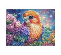 Oiseau anthropomorphe dans Un Jardin de Fleurs Cosmique Puzzle 500 Pièces pour Adultes Educa Premium Qualité Supérieure Vision Décoration Moderne Cadeau Original Famille 500 PCS