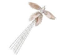 Oiseau artificiel de Noël - Décoration scintillante pour arbre, couronne, cheminée, balcon, entrée, jardin, guirlande, intérieur, extérieur, hiver