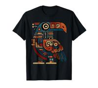 Oiseau aztèque Inca Toltèque Maya Mexicain Maya Indigène Azteca T-Shirt