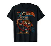 Oiseau aztèque Inca Toltèque Maya Mexicain Maya Indigène Azteca T-Shirt Graphique avec Valeur