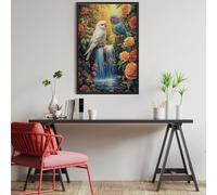Oiseau Bleu de la Cascade Puzzles 1000 Pièces pour Adultes Educa Challenge Relaxant Activité De Famille Divertissement Créatif Décoration Moderne 1000 PCS