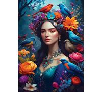 Oiseau bleu Puzzle Diana - Collection Âme de la nature - Teile