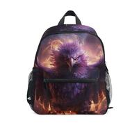 Oiseau Condor En Colère Violet Sac à Dos Enfant Sac a Dos Fille Garçon 2-7 Ans Cartable Mini Sac Ecole Maternelle Enfants Préscolaire Voyage