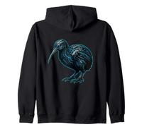 Oiseau Cyber Kiwi Mech Sweat à Capuche