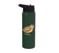 Oiseau de bécasse américain obtient un oiseau mignon vers de terre Stainless Steel Insulated Water Bottle