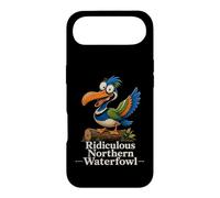 Oiseau de Dessin animé Amusant Ridicule Northern Waterfowl Coque pour iPhone Air