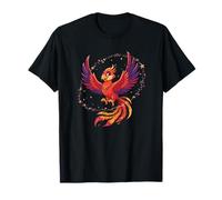 Oiseau de feu Fantastique Phénix coloré T-Shirt