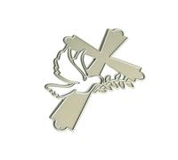 Oiseau de la coupe de la paix meurt forme croisée oiseau métal tampon gaufrage décoratif papier mourir pour la fabrication de cartes, scrapbooking, coupes de coupes pour l'artisanat en papier