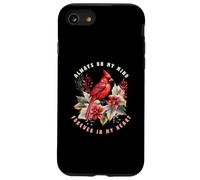 Oiseau de Noël Always on My Mind Forever in My Heart Coque pour iPhone SE (2020) / 7/8