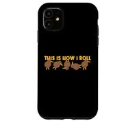 Oiseau de Nouvelle-Zélande Amusant avec Inscription « This is How I Roll Kiwi Bird » Coque pour iPhone 11