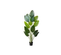 VEVOR Oiseau de Paradis Artificiel, 1,8 m, Plante Artificielle Tropicale en Pot, Faux Arbre Tropical, Fausse Plante Feuilles Polyéthylène pour Décoration Intérieur, Salon, Bureau, Intérieur, Extérieur