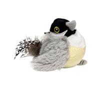 Oiseau de simulation pour animaux de compagnie, oiseau de jeu coloré réaliste avec sons, jouet interactif pour petits chiens et familles - Jeu partagé pour les adolescents, les adultes et les enfants