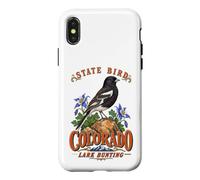 Oiseau d'État du Colorado Lark Bunting Coque pour iPhone X/XS