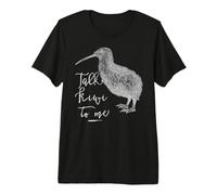 Oiseau Disant : Parlez-Moi du Kiwi Gag Souvenir de Voyage en T-Shirt Haut de Gamme