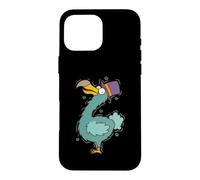Oiseau Dodo avec Chapeau Coque pour iPhone 16 Pro Max