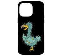 Oiseau Dodo avec Lunettes et Livre Coque pour iPhone 14 Pro Max