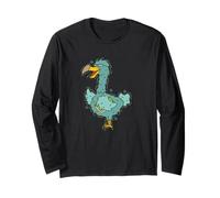 Oiseau Dodo avec Lunettes et Livre Manche Longue