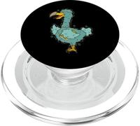 Oiseau Dodo avec Lunettes et Livre PopSockets PopGrip pour MagSafe