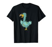 Oiseau Dodo avec Lunettes et Livre T-Shirt