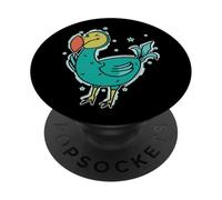 Oiseau Dodo d'Afrique Maurice PopSockets PopGrip Adhésif