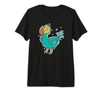 Oiseau Dodo d'Afrique Maurice T-Shirt Haut de Gamme