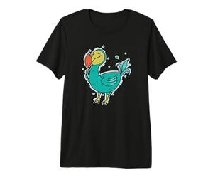 Oiseau Dodo d'Afrique Maurice T-Shirt Haut de Gamme