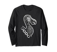 Oiseau Dodo Disparu Vintage Animal Ornithologie Manche Longue
