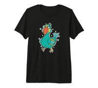 Oiseau Dodo Mignon de l'île Maurice T-Shirt Haut de Gamme