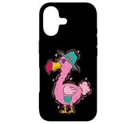 Oiseau Dodo Rose avec Chapeau Coque pour iPhone 17