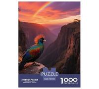 Oiseau du Paradis Puzzle 1000 Pièces Loisir Pédagogique Amis Et Collègues Oiseau Cohésion Sociale Déco Bureau 70x50cm/1000pcs