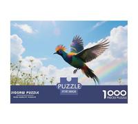 Oiseau du Paradis Puzzle 1000 Pièces Très Difficile Adultes Oiseau Jeu Logique Temps Calme Objet Design 38x26cm/1000pcs