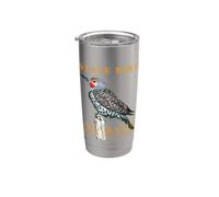 Oiseau du territoire de l'Alabama The Common Flicker Gobelet isotherme en acier inoxydable double paroi