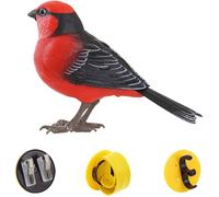 Oiseau électronique interactif - Chanteur réaliste avec mélodies - Animal de compagnie virtuel pour enfants et adultes