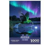 Oiseau émeraudePuzzle 1000 Pièces Jeu Difficile pour Expertsoiseau Mémoire Et Logique Objet Artiste 38x26cm/1000pcs