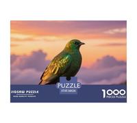 Oiseau émeraudePuzzle 1000 Pièces Loisir Pédagogique Amis Et Collèguesoiseau Cohésion Sociale Déco Bureau 38x26cm/1000pcs