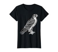Oiseau Faucon pèlerin T-Shirt Graphique avec Valeur
