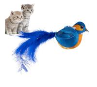 Oiseau grinçant simulé Jouet pour oiseaux et chats, jouet pour jouer aux chats | Jouet interactif réaliste pour chats et oiseaux, jouet pour chats, oiseau qui flotte, jouet automatique