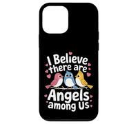Oiseau Je Crois qu'il y a des Anges Parmi Nous Coque pour iPhone 12 Mini
